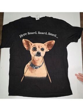 90s Taco Bell Promo Chihuahua Lizard Trap Single Stitch Tee